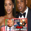 CH0QUE:¡50 Cent expone el sorprendente pasado de Jay-Z y Diddy con la joven Rihanna!