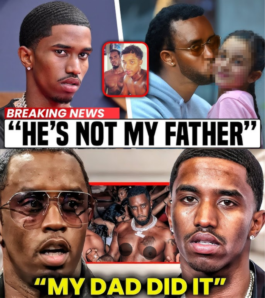 El hijo de Diddy se 3nfureció c0n su padre después de qu3 la víctim@ de 12 años finalmente habló