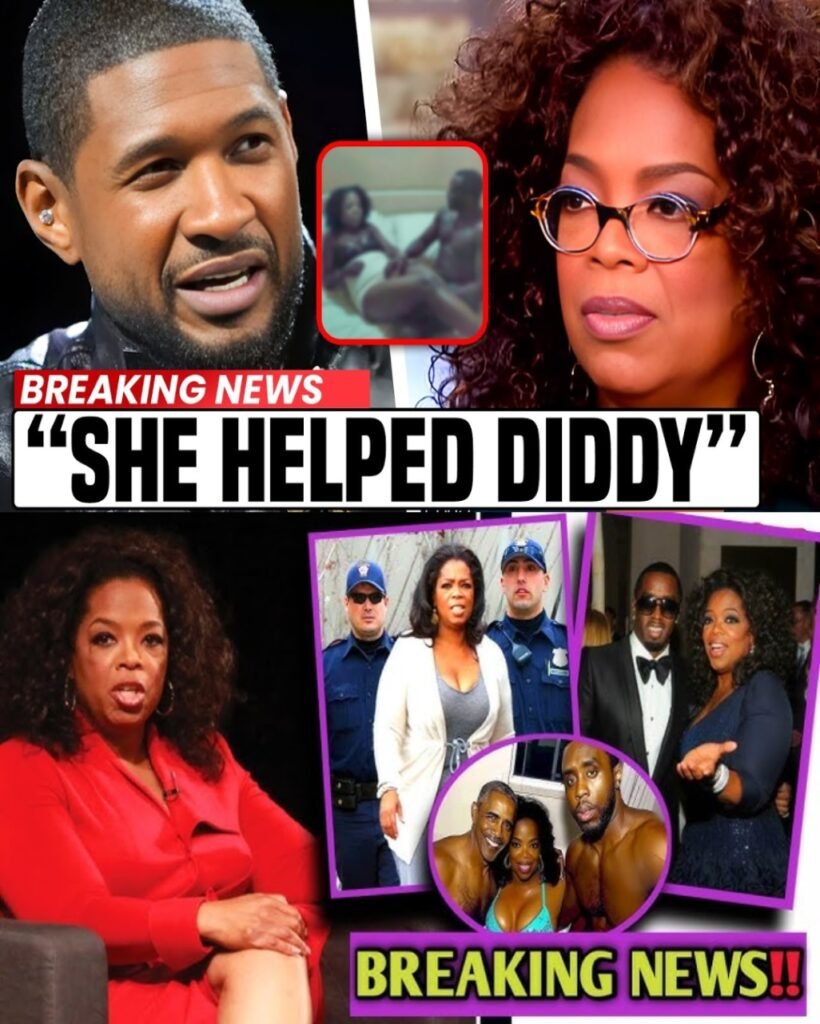 Usher revela por qué Oprah s3 esc0nde tras 3l arrest0 de Diddy