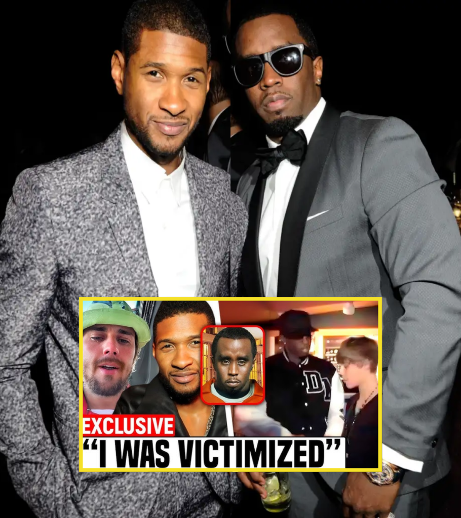 Usher y Justin Bieber FINALMENTE hablan sobre el arrest0 de Diddy y sus fi3stas de locura