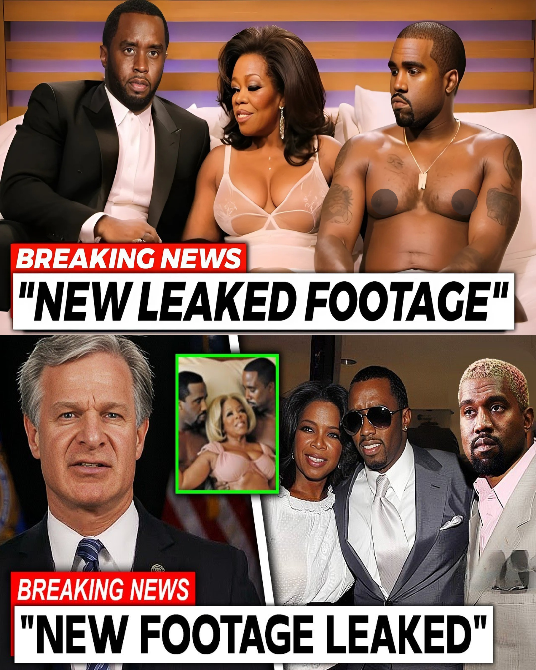 nuevas imágenes de la fiesta de Oprah, Diddy y Kanye West revelan cuerp0s sensual3s que lo cambian todo