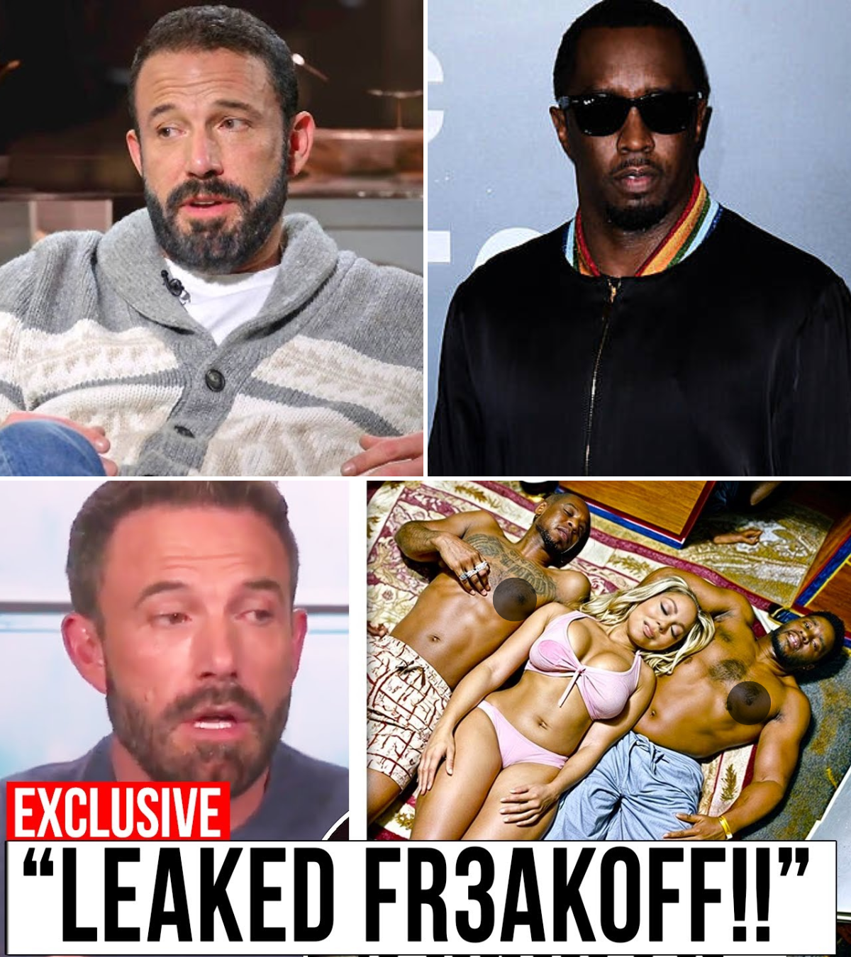 ¡Ben Affleck EXPONE a J-Lo con NUEVAS imágenes de Diddy Frekoff!