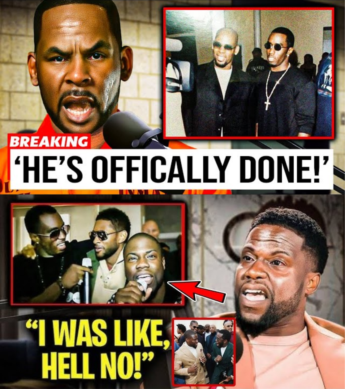 ¡Esto es una L0CURA! R Kelly finalmente ROMPE su silencio sobre Diddy desd3 la pri$ión.