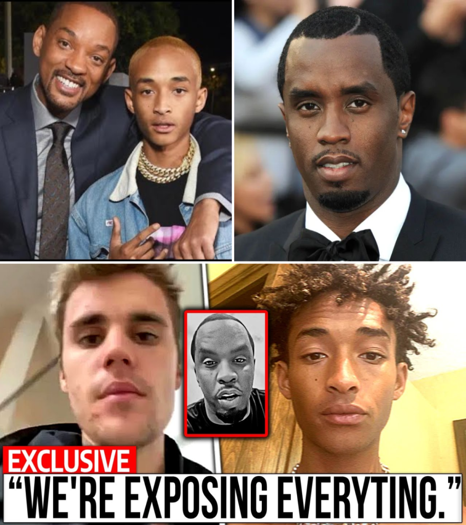 ¡Justin Bieber y Jaden Smith SE UNEN PARA EXPONER la cueva de escoria de Diddy!