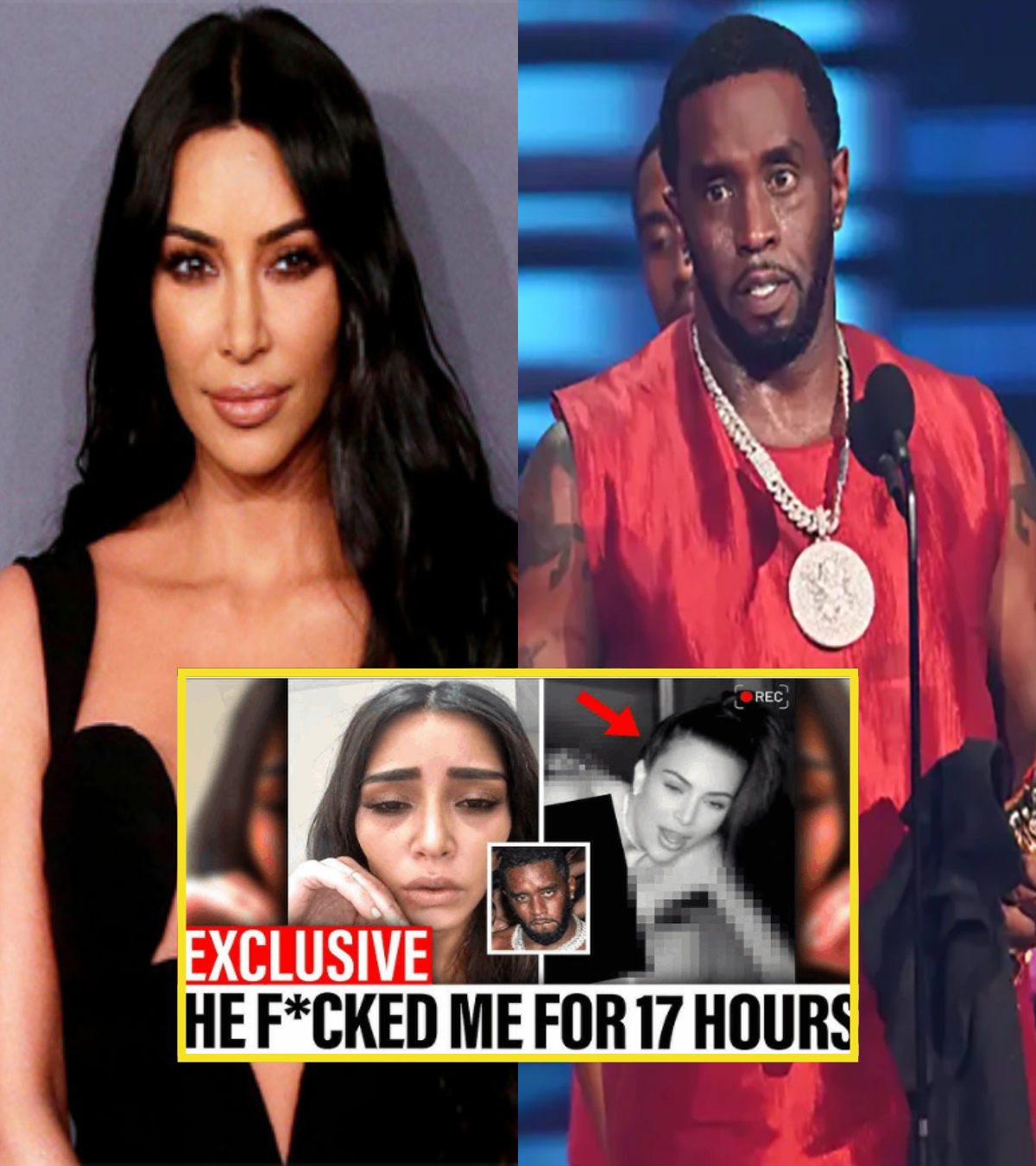 “¡Se la f0llaba t0dos l0s días!” Kanye West filtra un vídeo del trabaj0 de Kim Kardashian Doing Diddy en VIP Freak0ff