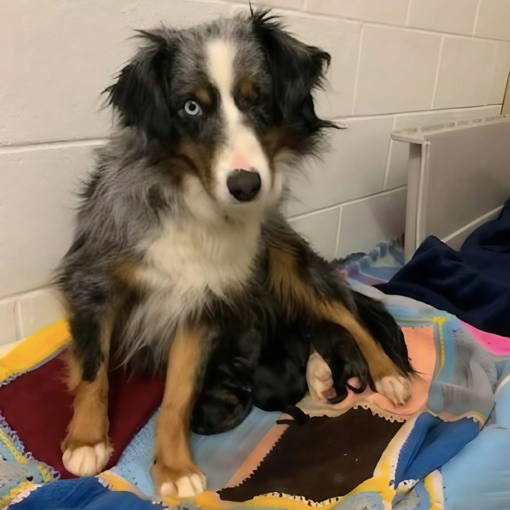 A dog's inspiration for resilience and optimism came when a malnourished mother dog in Kelowna gave birth to a litter of puppies while shackled in the bitter cold.