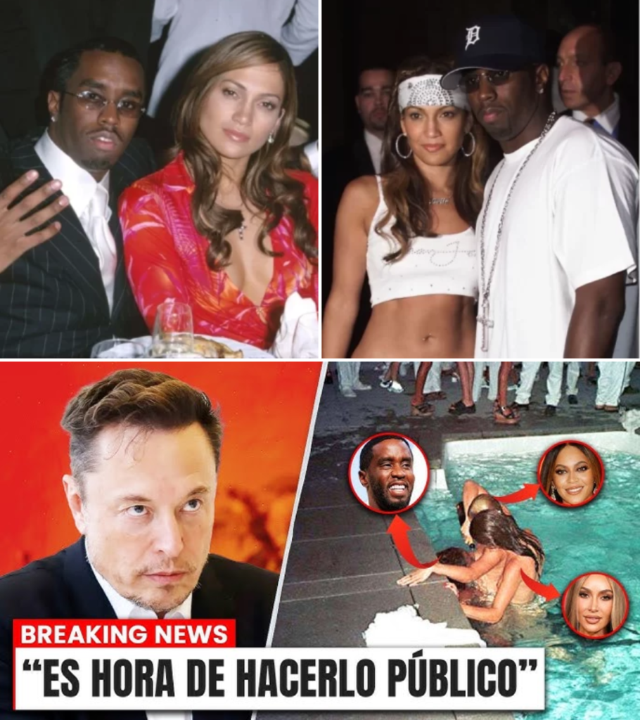 Elon Musk “expus0” que Jennifer Lopez tuvo un papel real en los escándalos de las lujosas fiestas de Diddy