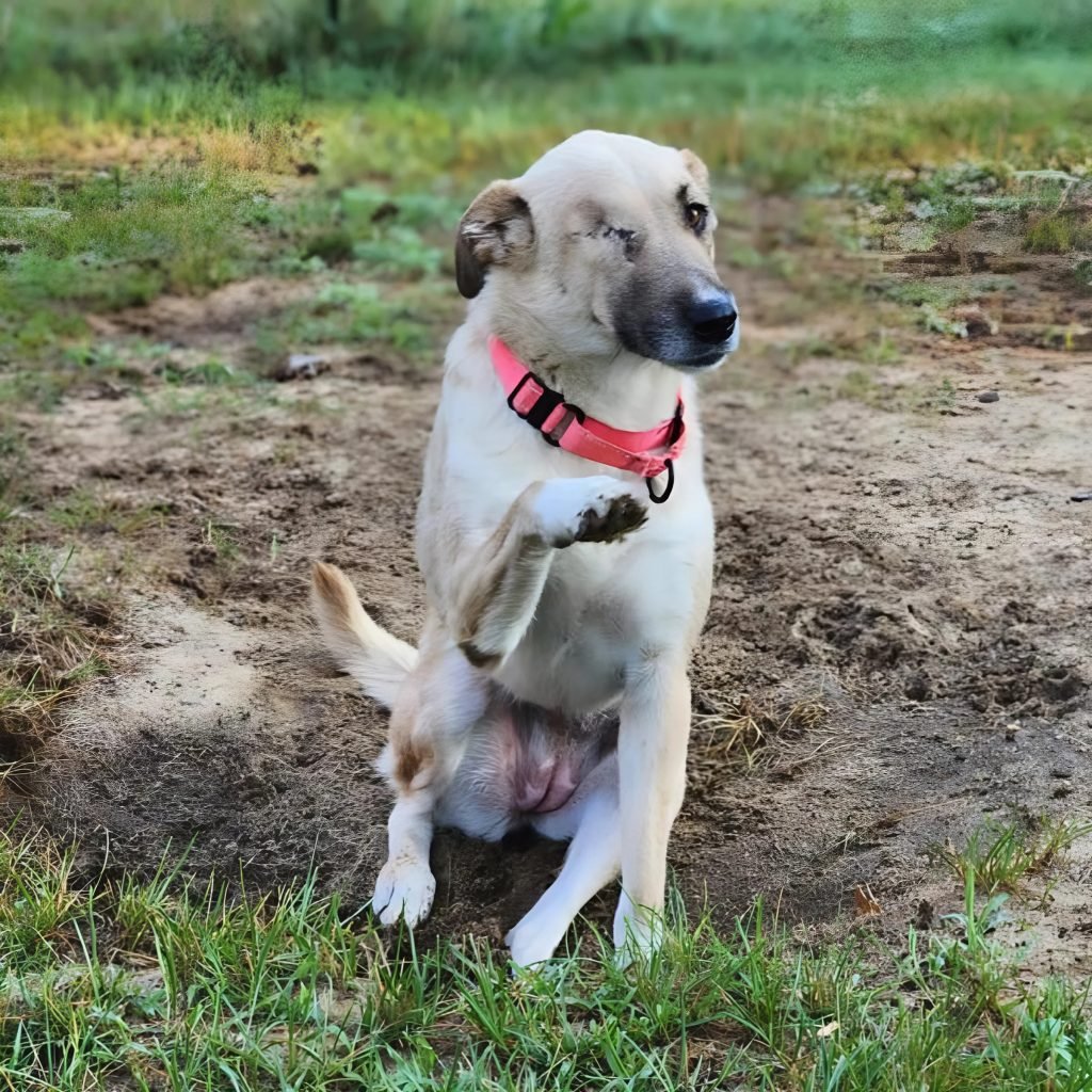 This is my birthday! Cheers to your birthday! ‎Despite having only one eye, this brave pup sees the world with endless joy, reminding us that true happiness comes from within