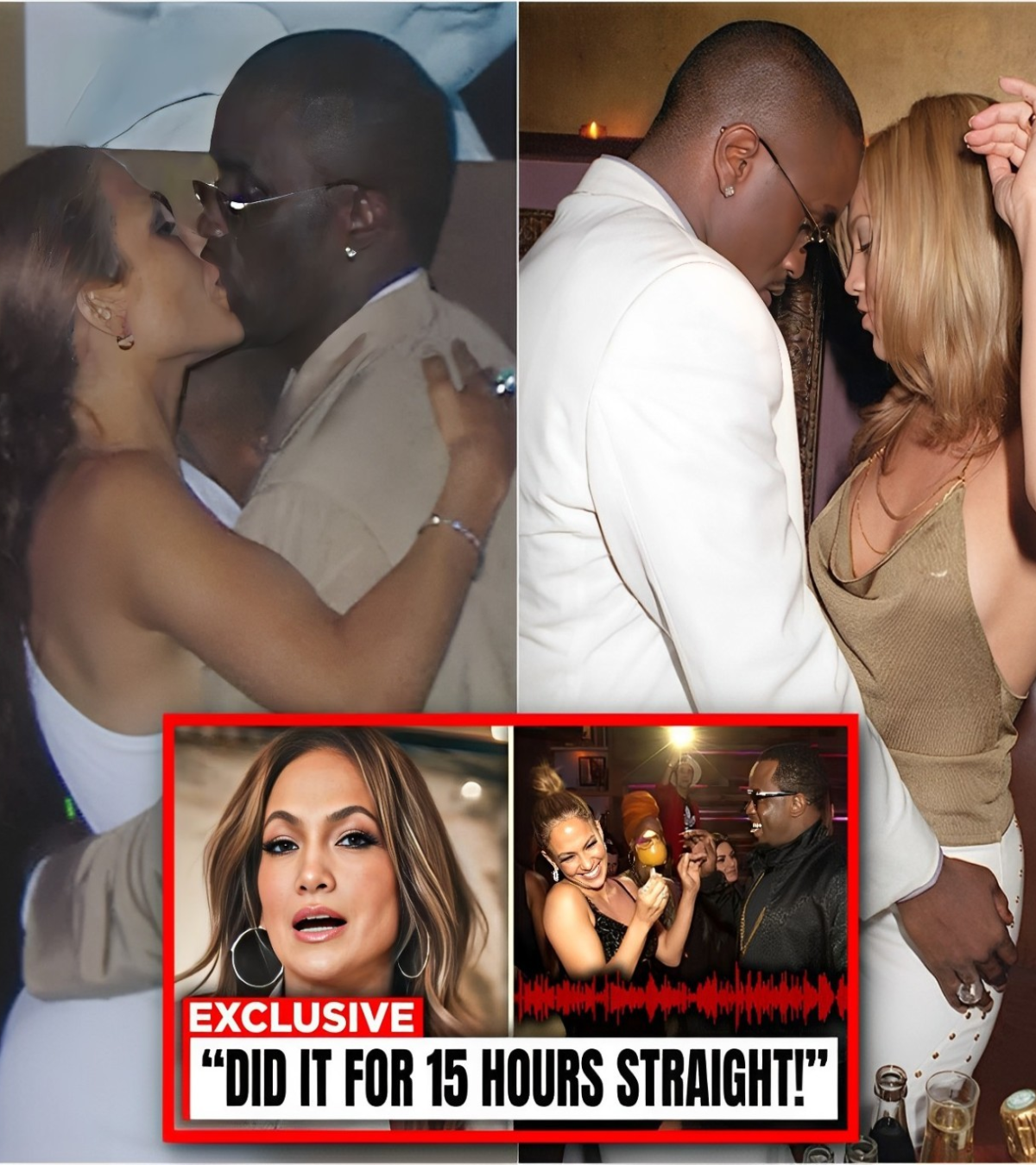 luego de que se filtrara el video de FReAK0FF con Diddy, Jennifer López pierde la c@beza.