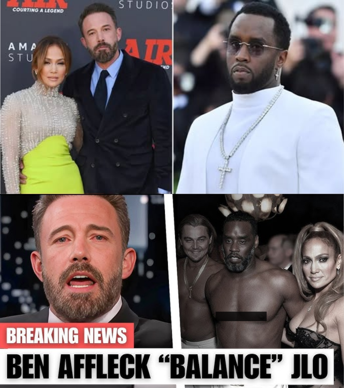 ¡LO QUE ACABA DE HABLAR BEN AFFLECK DE JENNIFER LOPEZ Y DIDDY!
