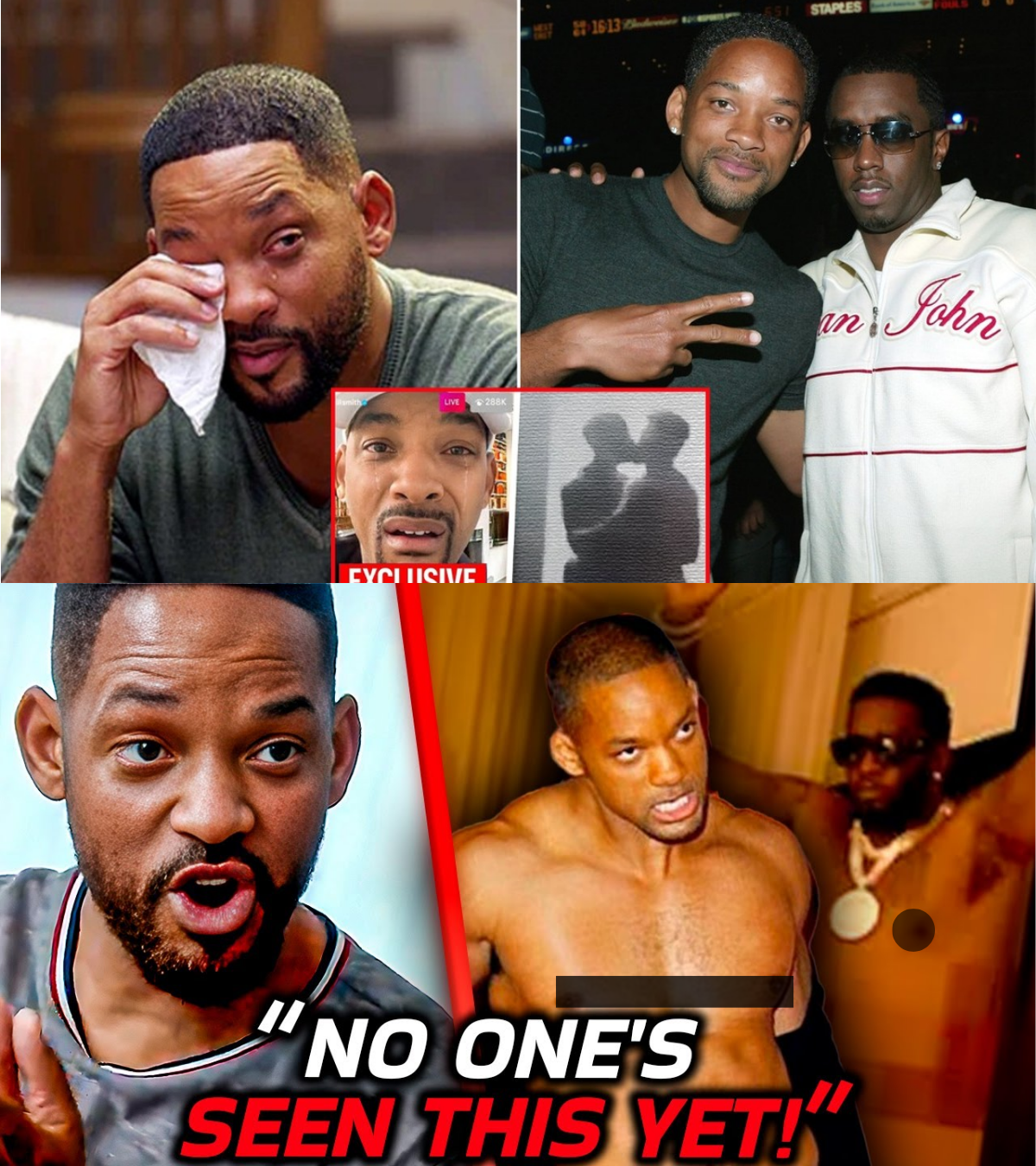 ¡Se filtró un video s*xual de Diddy y Will Smith qu3 lo CAMBIA TODO!
